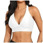 Gibobby Women Underwire Bikini Top Only - Push Up Bathing Suit Top Padded Swim Bra 2025 Swimsuits Top(White,S)